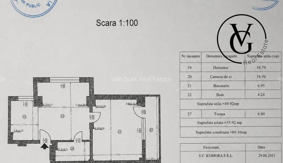 Apartament - 2 camere - 50 mp- Baba Novac - 9