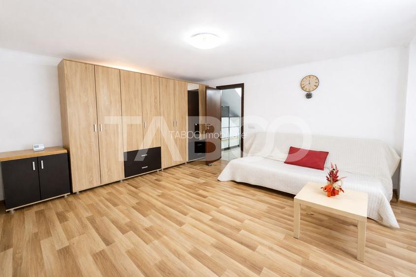 Casa de vanzare 91mp 4 camere mobilate utilate 2 bai garaj Turnisor - 10