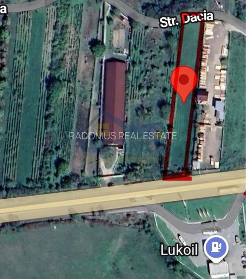 Teren intravilan 2.150 mp, deschidere 17 m – Albești-Paleologu - DN 1B - 5