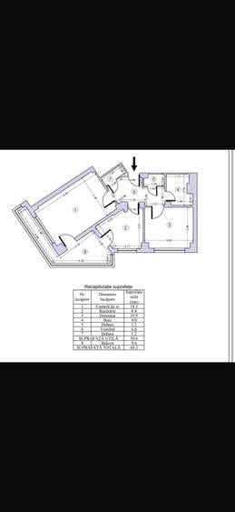 Apartament 2 camere , decomandat, parcul circului