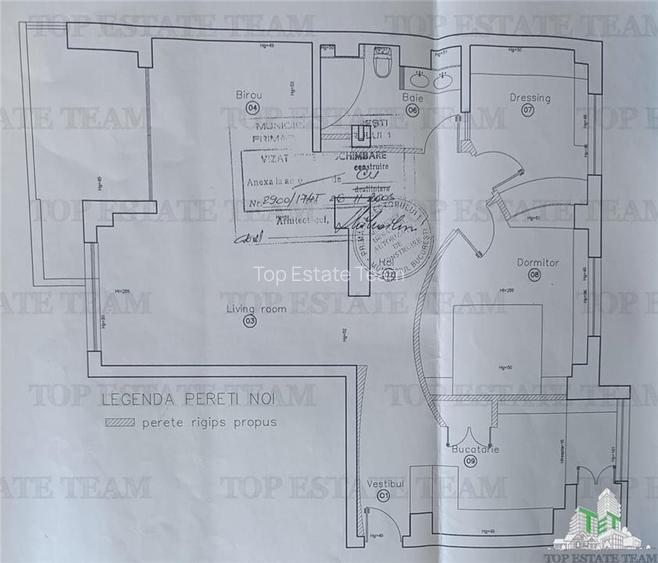 Vanzare apartament  3 camere Piata Victoriei- Titulescu - 14