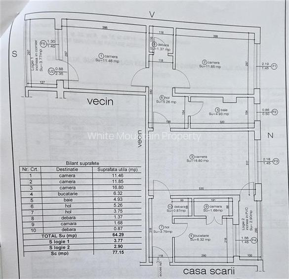 Apartament 3 camere cu priveliste zona Bd. Victoriei - 2