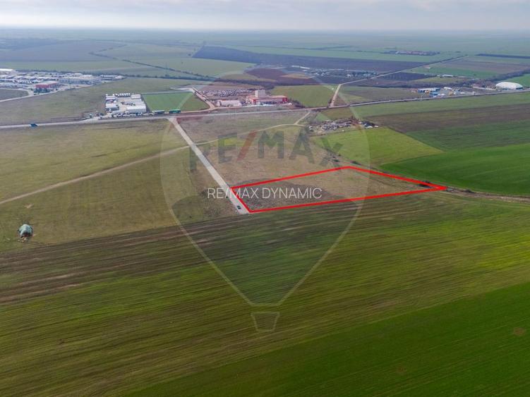 Teren intravilan 10.000 mp în Zona Industrială Sud Arad - 7