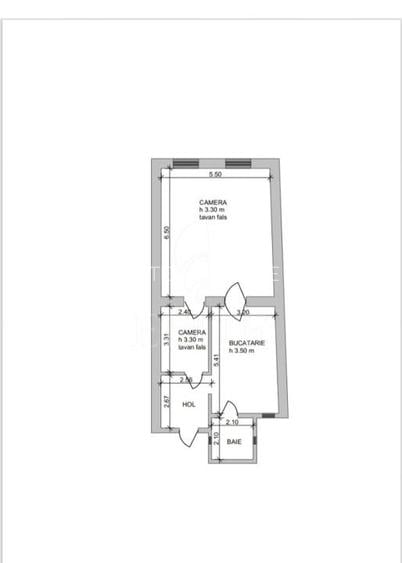 Apartament 2 camere în zona Tribunal - 16