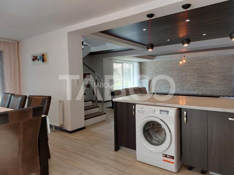 Casa de inchiriat cu 5 camere si 780 mp gradina langa padure in Sibiu - 13