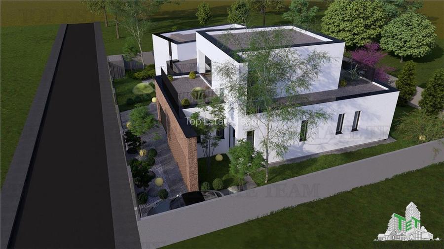 Vila lux teren 700mp cu piscina si garaj langa Soseaua de Centura - 8