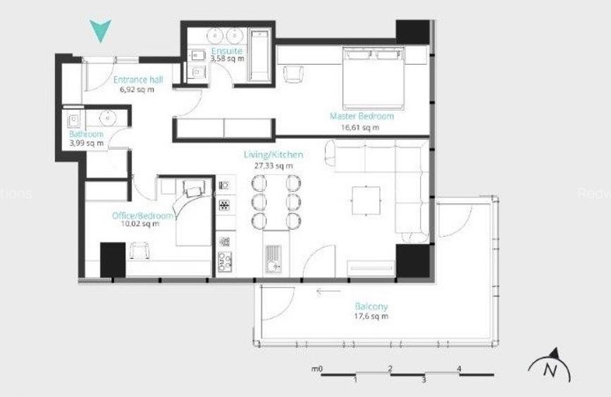 Floreasa | UP-site | 3 camere | 2 bedroom | Exclusive Project - Floreasca - 1