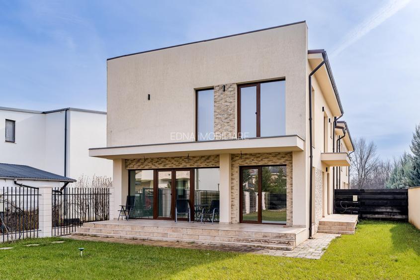 Vilă modernă, 4 dormitoare, Corbeanca, Str. Fermei nr. 6D - 11