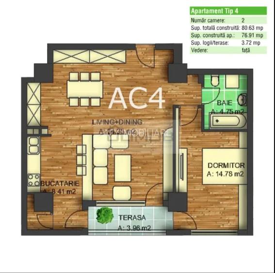 Apartament 2 camere, Exclusivist Belvedere Park  Zona Baba Novac - 9