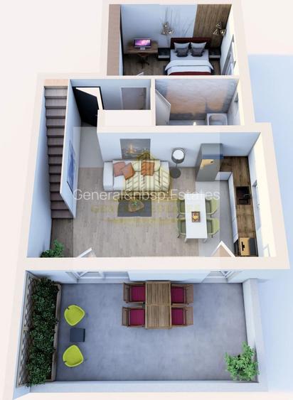 Penthouse cu 3 camere - 2