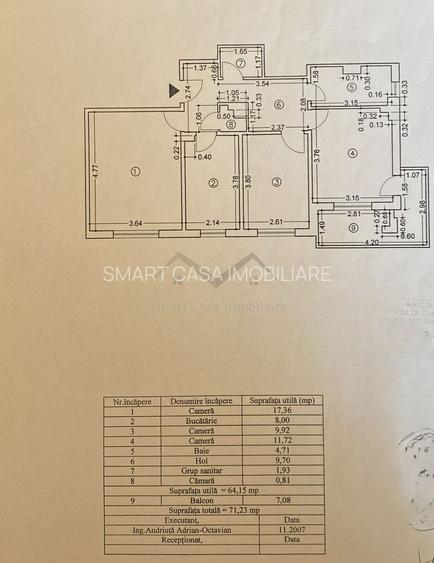 Apartament 3 camere Baza 3 - 8