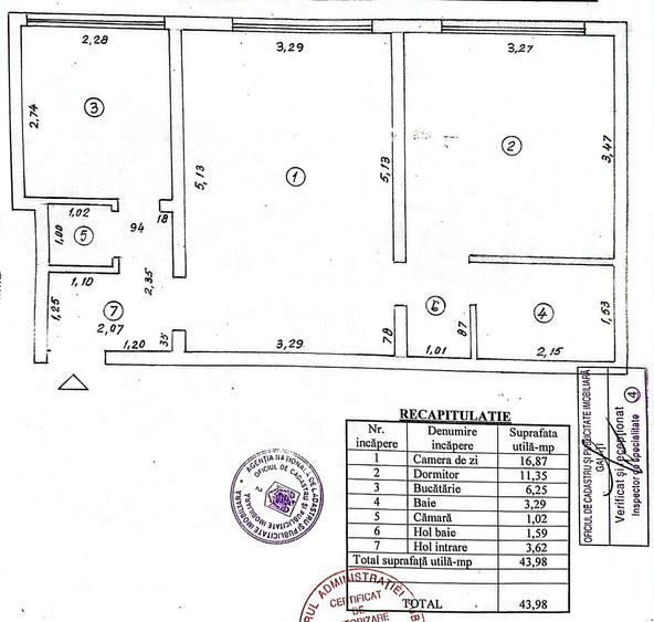 Apartament 2 camere Ultracentral, centrala termica, liber - 10