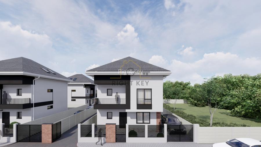 Nou pret 215.000EUR TVA inclus! Vila P+1, 4 camere, comision 0%! - 2