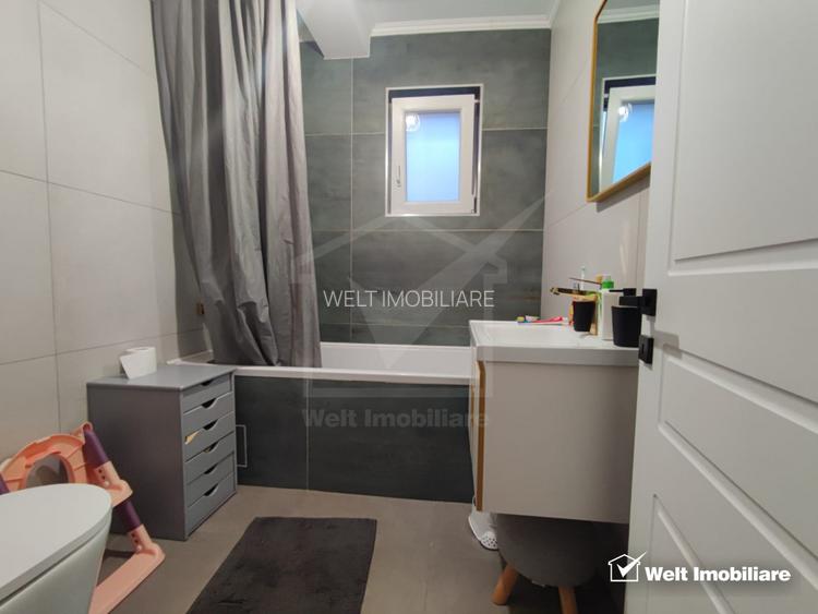 Apartament 3 camere, decomandat, mobilat zona Apahida - 11