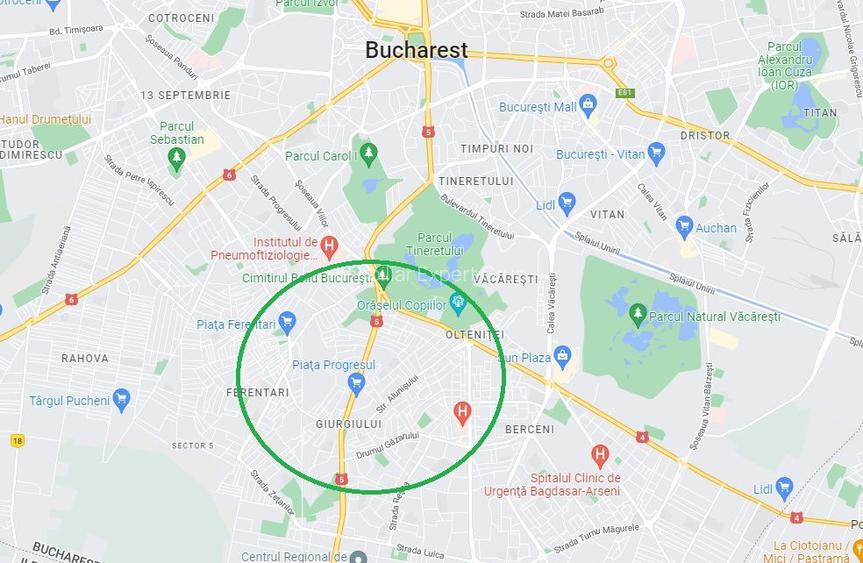 Giurgiului -stradal, cu chirias de existent, suprafata 103 mp - 2