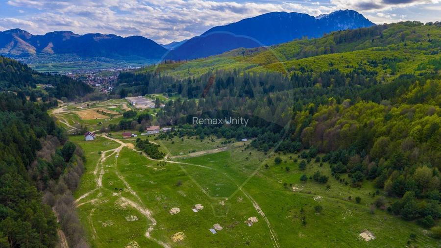 Teren intravilan de 1 ha cu vedere la munte – Zărnești, Brebina - 8