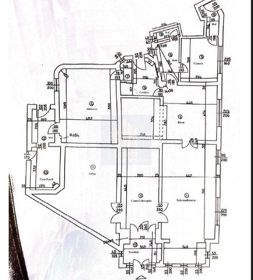Vila Epoca | 7 Camere | 320mp | Inchiriere *Piata Romana* - 11