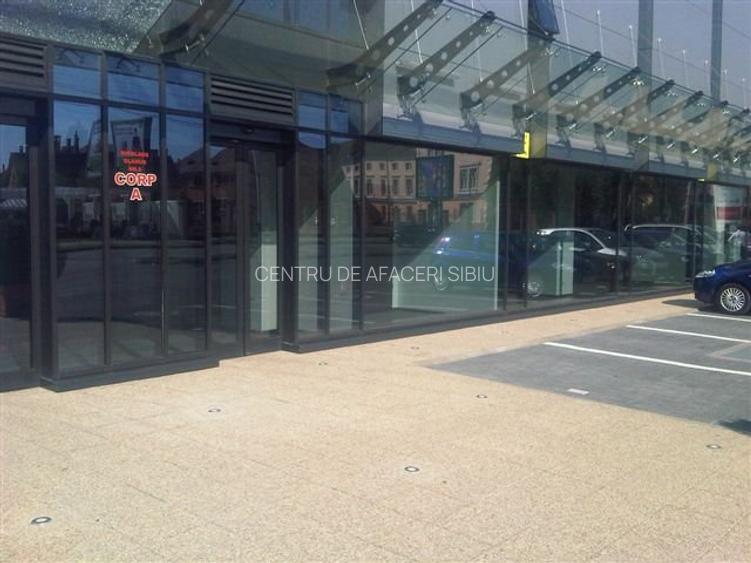 4 spatii birouri Et. 1 B - de la  88 mp la 227 mp in  CENTRU DE AFACERI SIBIU  - 7