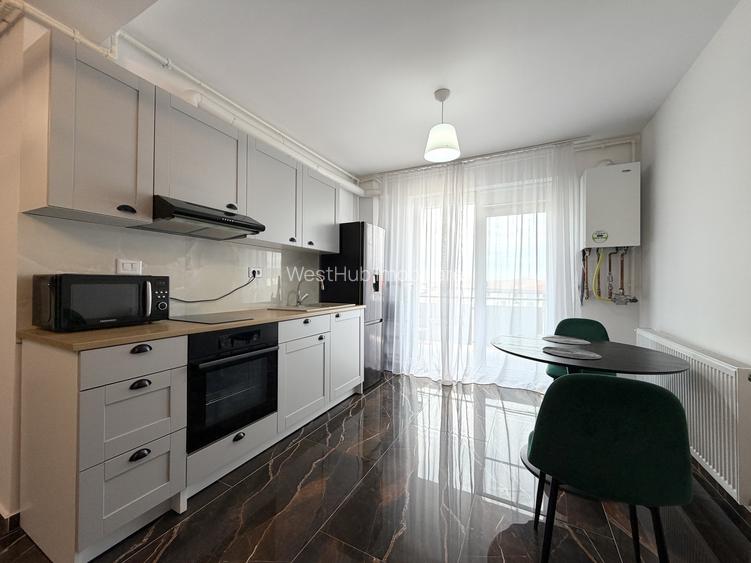 Apartament 2 camere, 40mp utili, etaj 2,  mobilat, bloc nou -  Giroc - 6