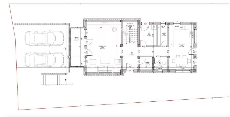 Casa individuala, 4 camere, 925mp teren, toate utilitatile, Cisnadie - 3