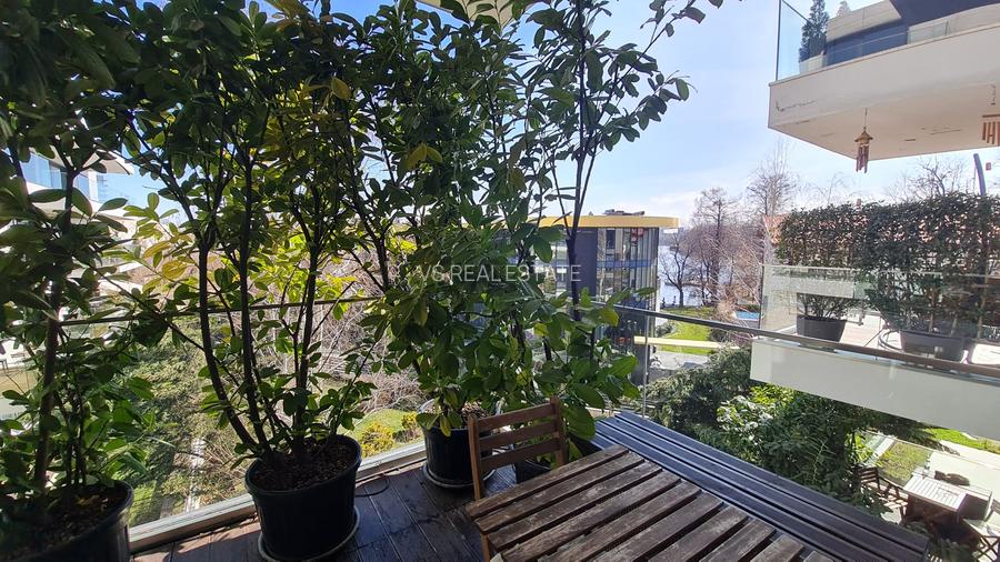 Modern 2 room apartment, terrace with VIEW to the LAKE Garage ONE FLOREASCA LAKE - 4