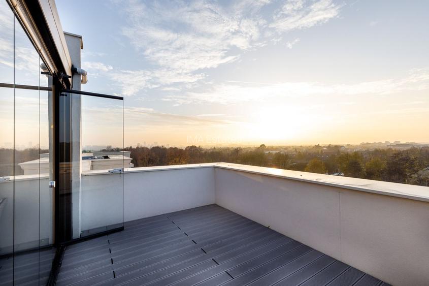 Penthouse Trastevere, complex cu piscina si gym - 13