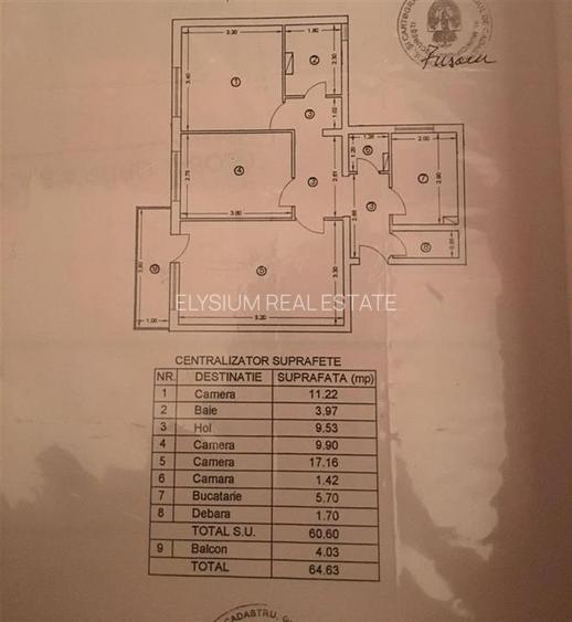Apartament de vanzare 3 camere Tineretului - 22