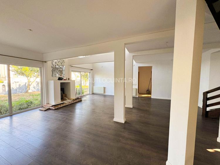 Vila premium 5 camere de inchiriat Pipera | Curte privata 500 mp | Semineu - 2