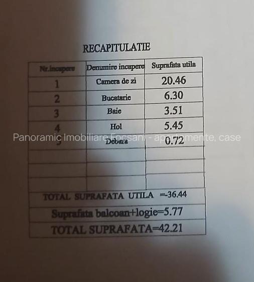 Garsoniera de vanzare  , 42 mp, Focsani, bdul Brailei - 22