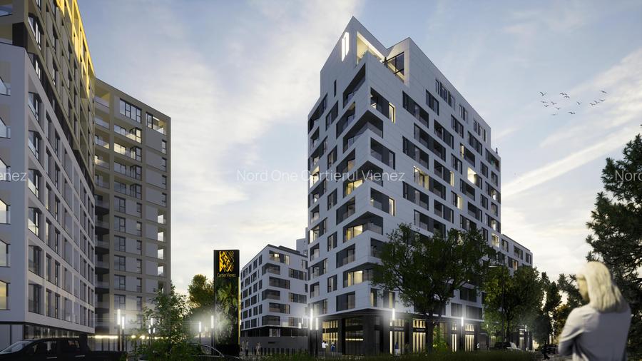 Apartament central cu 3 camere în Cartierul Vienez, de la dezvoltator: Nord One - 5