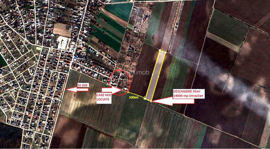 TEREN 14000 MP | IN DASCALU - LANGA BUCURESTI | IDEAL INVESTITIE | COMISION 0% - 2