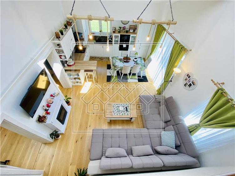 Penthouse de vanzare in Sibiu- mobilat si utilat - cu terasa de 40 mp - 2