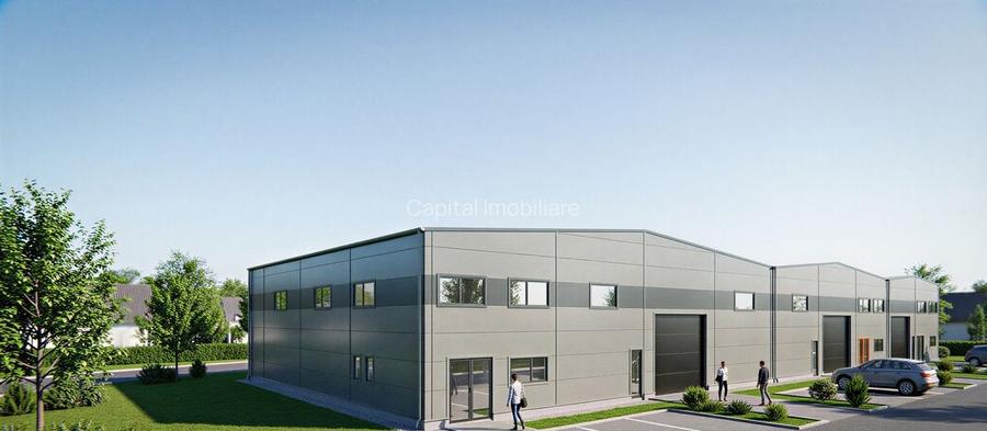 Comision 0%! Hala industriala 570 mp, teren 1234 mp, H 7 m, Apahida - 3