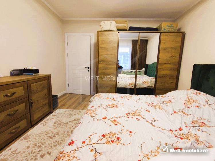Apartament 3 camere, decomandat, mobilat zona Apahida - 7