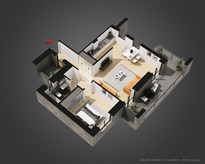 2 CAMERE || BLOC NOU || CISMIGIU || VEDERE LIBERA - 1