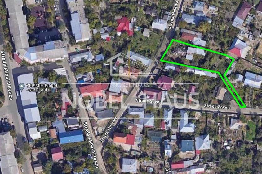 Teren 1070 mp si casa demolabila, in Barlad, zona Gara, str. Minerva - 3