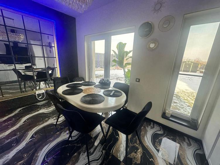 CASA INDIVIDUALA MOBILATA, TOATE UTILITATIE, CURTE 400 MP, COMISION 0% - 14