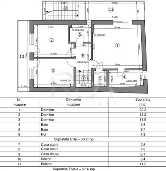 Apartament 4 camere, zona Dorobanti - 39