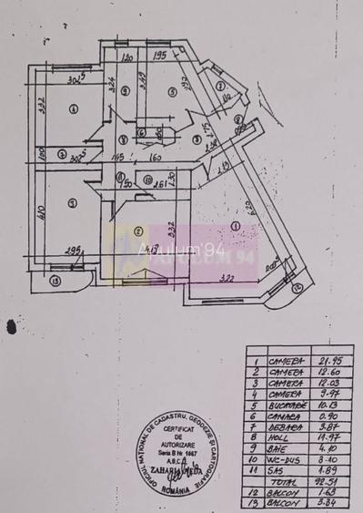 Apartament 4 camere 13 Septembrie - 8