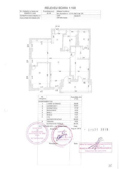 Apartament 3 camere Unirii, 95mp, utilat si mobilat, loc de parcare subsol - 14