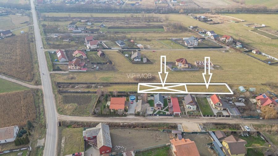 Două Loturi Alăturate de 500 mp Disponibile în Bod, Strada Gării - 3