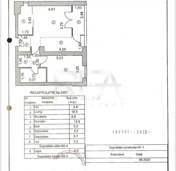 2 camere + Loc de Parcare Win Herastrau  - 9