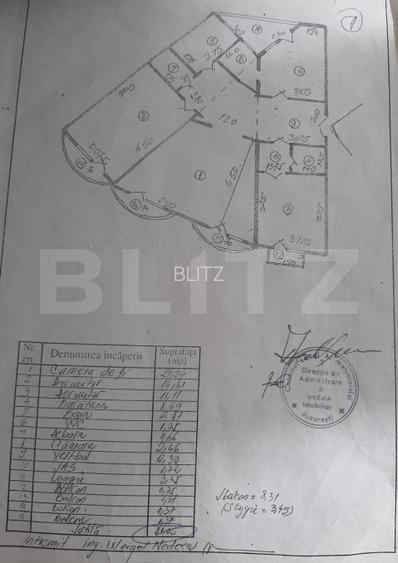 Apartament 3 camere+parcare, 81mp utili, zona Unirii - 9