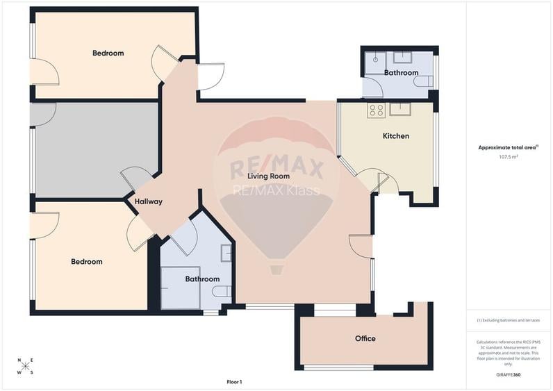De inchiriat apartament 4 camere | Curte 127 mp | Foisor & parcare - 30