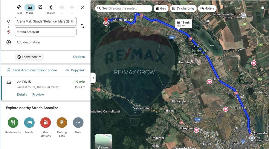 De vanzare teren intravilan 8,000 mp Garlenii de Sus / Bacau - 3