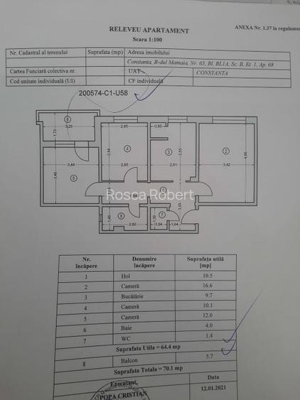 Apartament 3 camere ultracentral  - 13