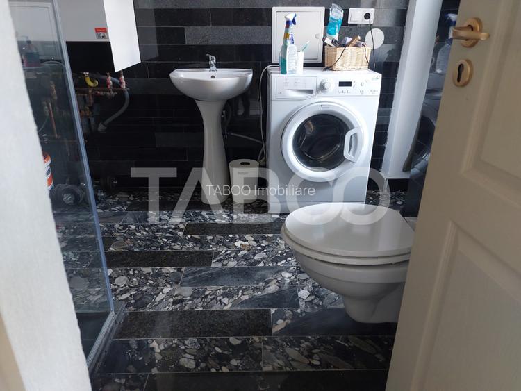 Apartament renovat 105mp 3 camere curte proprie 340mp in acte Cisnadie - 11