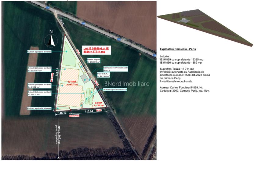TEREN INTRAVILAN 17.714 MP – SCROVIȘTEA / BĂLTENI – LÂNGĂ PĂDURE - 6