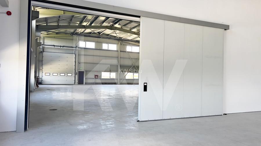 DE ÎNCHIRIAT — Hală producție/depozitare + birouri. Parcul Industrial Vest-Sibiu - 3