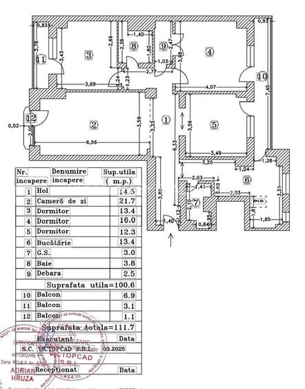 APARTAMENT CU 4 CAMERE AFLAT PE BD DECEBAL APROAPE DE PTA ALBA IULIA - UNIRII - 26